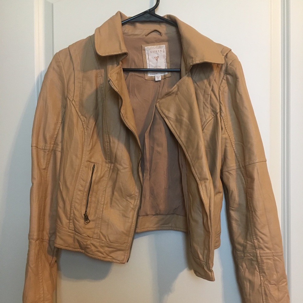 Guess Leather Jacket - image 1